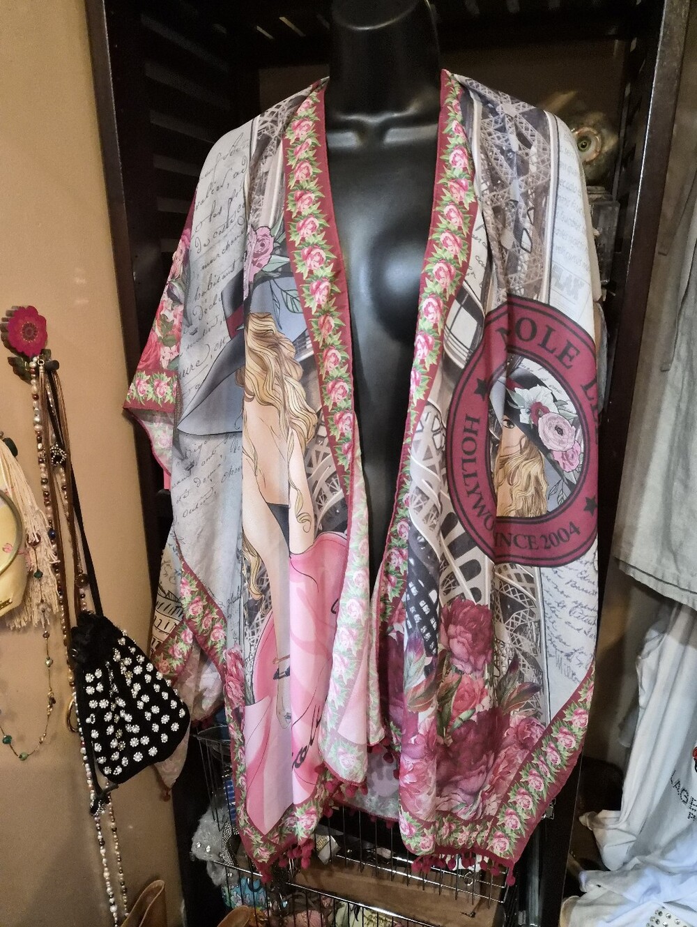 Nicole Lee Vivian Dreams Print Size OS Boho Resortwear